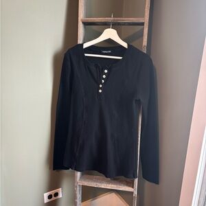 PattyBoutik Thick Ribbed Shirt